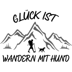 A146-Wandern mit Hund-schriftschwarz