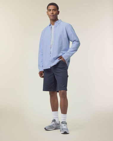 Stanley Oxford Shirt_Blue Oxford_Studio_Front_Main_0